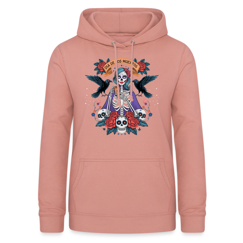 IMS - Dia De Los Muertos Women's Hoodie - dusky rose