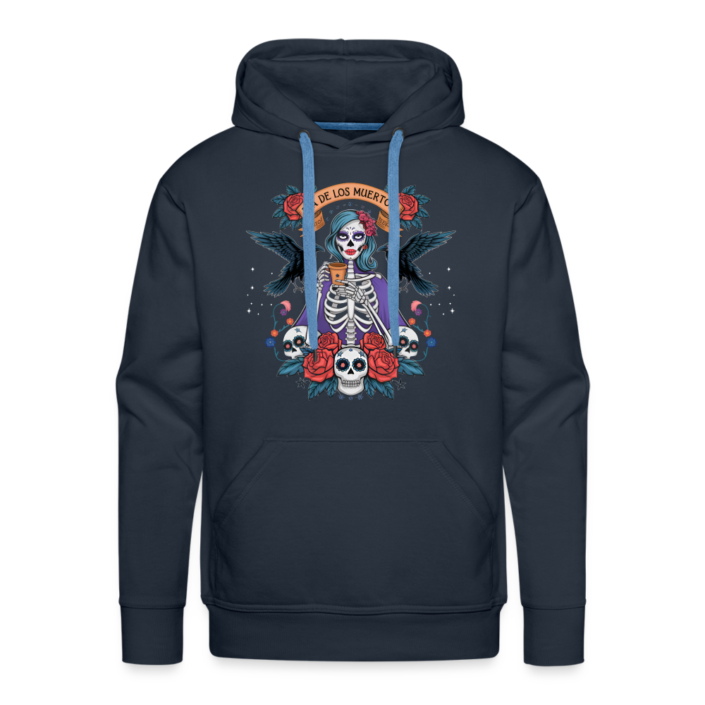 IMS - Dia De Los Muertos Men’s Premium Hoodie - navy