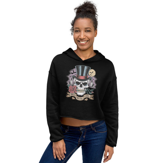 IMS Top Hat - Crop Hoodie